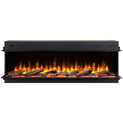 Dimplex Ignite Ultra 60 - Elektrische inbouwhaard - Verwarming - Driezijdig - Optiflame - 152 cm