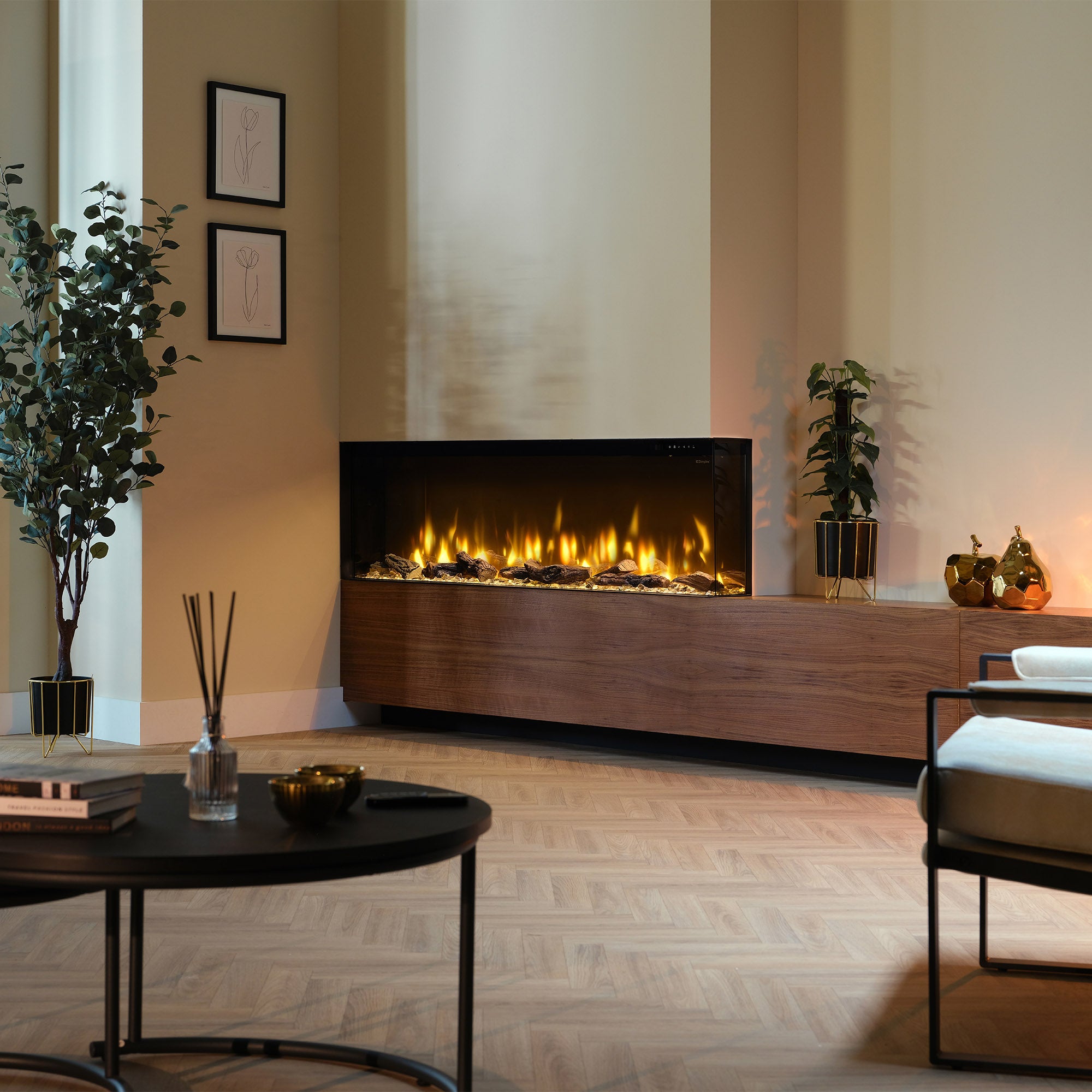 Dimplex Cheminée électrique encastrable Ignite Bold 50 - 124 cm