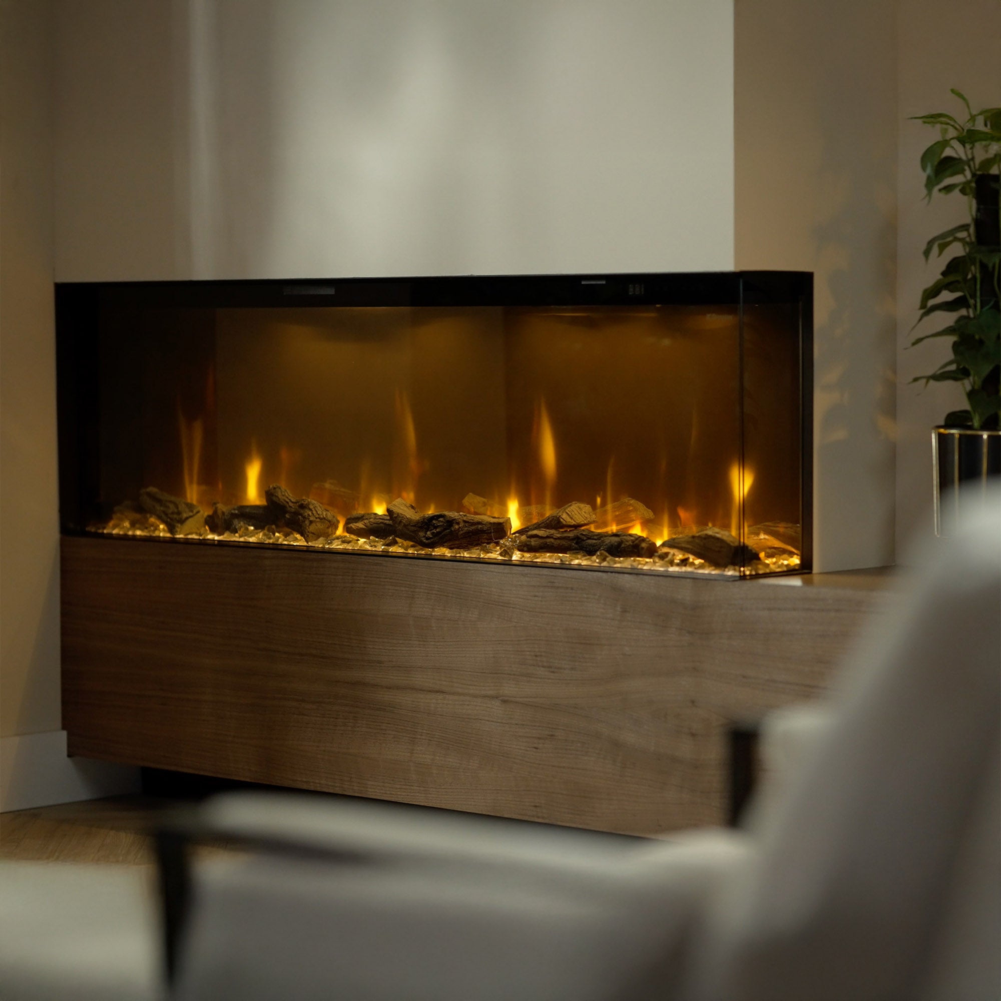 Dimplex Cheminée électrique encastrable Ignite Bold 50 - 124 cm