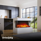 Charlton & Jenrick I-1000e Deep Elektrische haard 3-zijdig