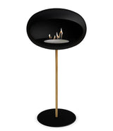 Le feu Bio ethanol haard Dome 625 - Black Ground Steel High