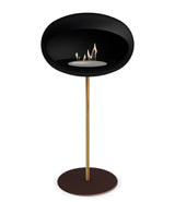 Le feu Bio ethanol haard Dome 625 - Black Ground Steel High
