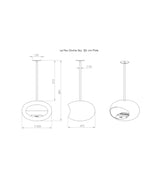 Le feu Bio ethanol haard - Nickel Sky