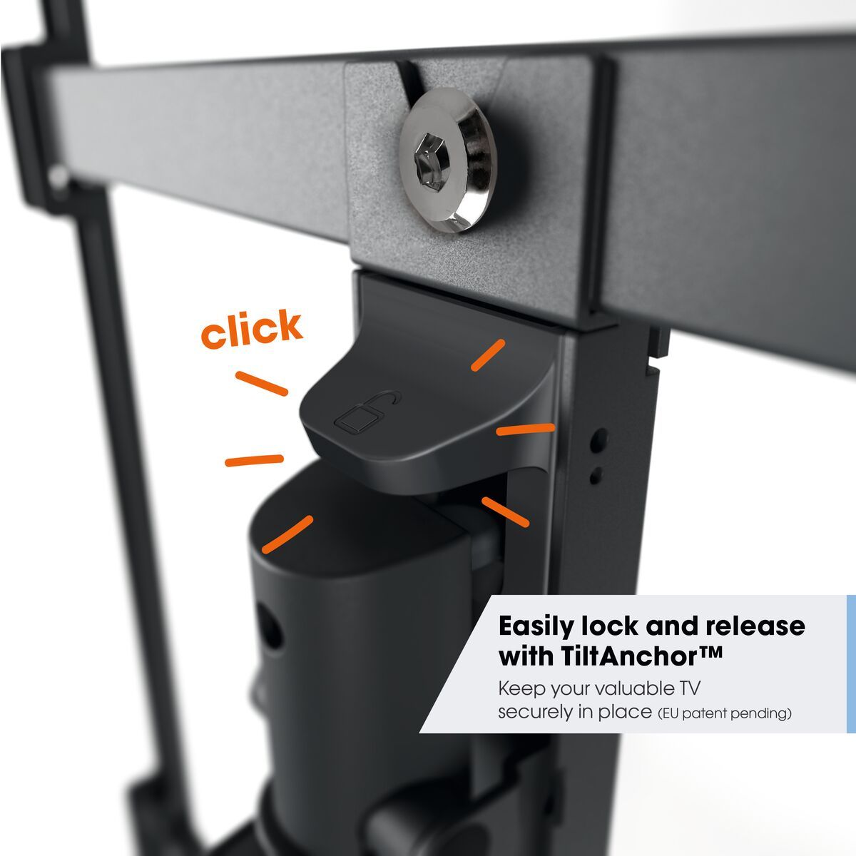 Vogel's TV Beugel Comfort 3645 - Zwart