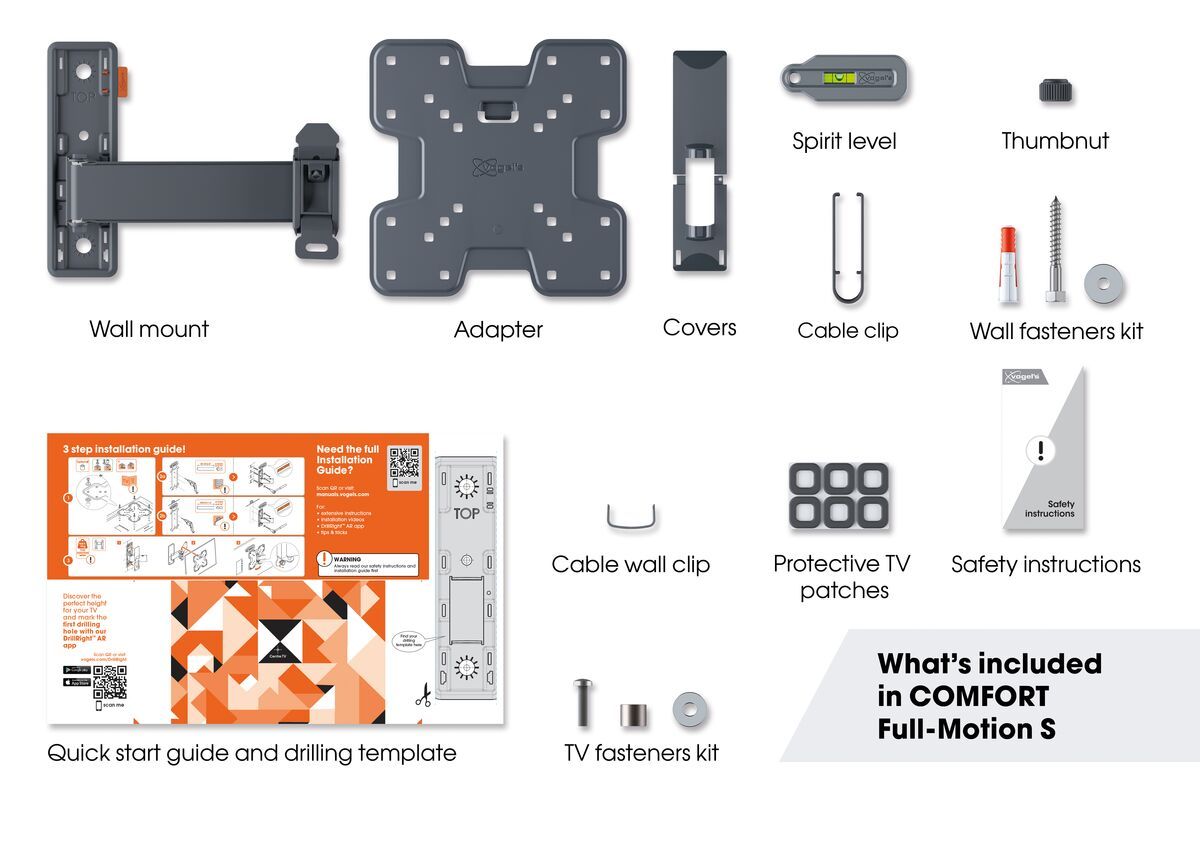 Vogel's TV Beugel Comfort 3225