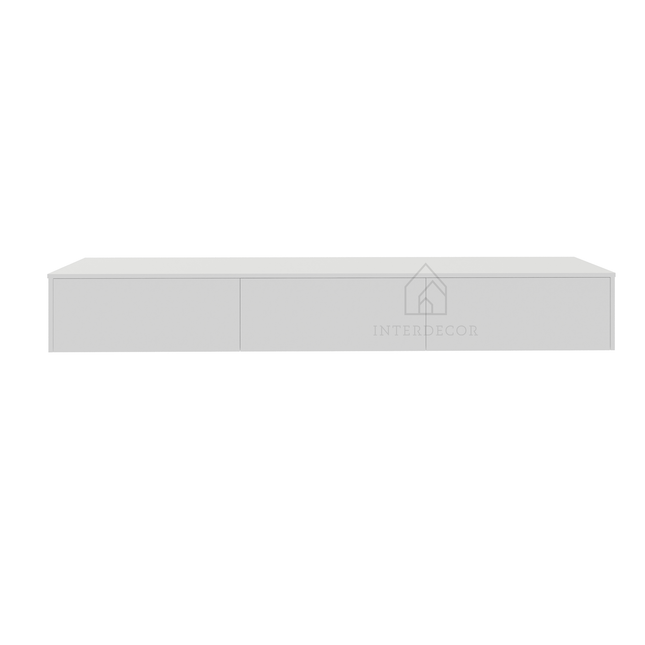 Elegance Collection TV meubel Madera Zwevend Wit