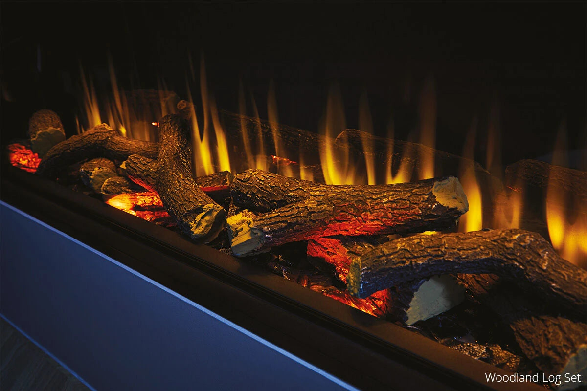 Cheminée encastrée Charlton &amp; Jenrick i-1500e Deep 4D Ecoflame Smart App